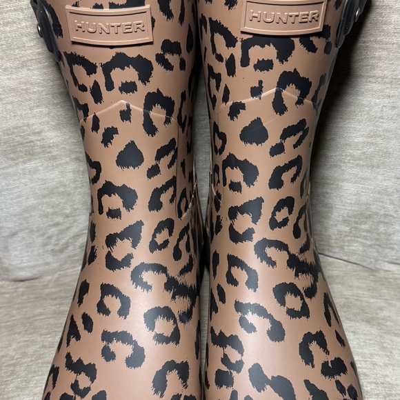 Hunter Shoes - Hunter Leopard Print Boots